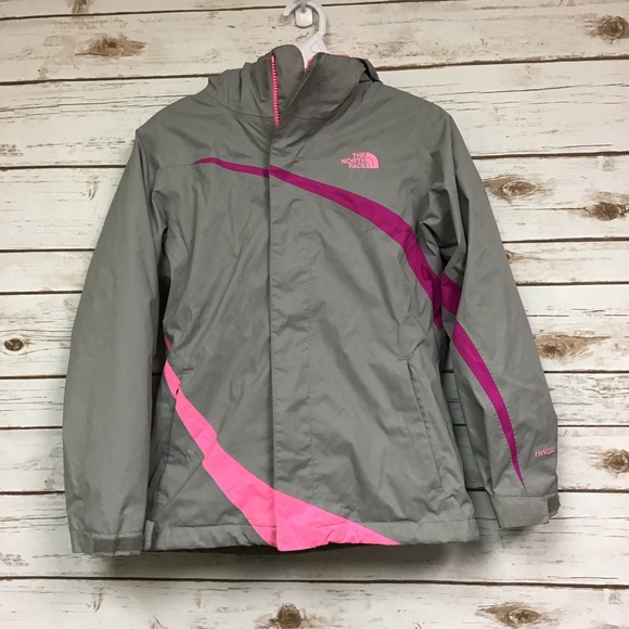 The North Face Other - Girls gray North Face HyVent jacket, size M